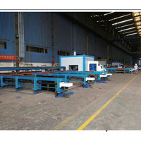 Machine de découpe à faisceau plasma CNC de 2m, 6m/12m de long, robot de découpe et de ponçage pour tube rectangulaire/tube carré/tuyau rond