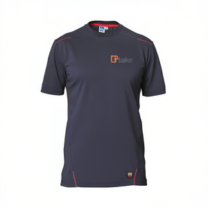 Ttake T-shirt à manches courtes bleu 2XL Performance Sport Wear - Product Image 2
