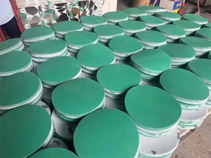 Groothandel 6 inch groene film schuurpapier velletjes klittenband schuurpapier schijf 40 #   ~1000 #   Klittenbandschijf voor autopoetsmiddel - Product Image 5