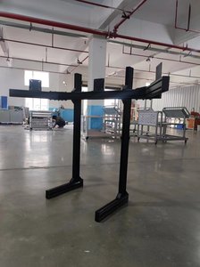 แท่นวางจอคอมพิวเตอร์สำหรับเกมแข่งรถแบบกำหนดเอง รุ่น 4080 อลูมิเนียม รองรับจอเดี่ยว/สามจอ แบบตั้งพื้น 4040,4080 พร้อมขาตั้งจอ  รับผลิตตามแบบที่ต้องการ - Product Image 2