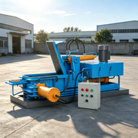 Presse à balles horizontale pour ferraille, haute compression, pour copeaux d'aluminium et matériaux divers, directement de l'usine