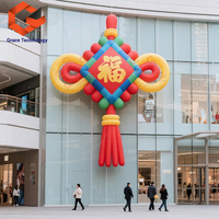 Pendentifs en forme de nœud pour le Nouvel An chinois, pendentif de bénédiction pour le Festival du Printemps, décoration pour les fêtes
