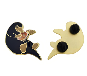 Gran oferta, insignia de PIN personalizada, esmalte suave arenoso con embragues de mariposa, aleación de Zinc, estilo moderno, precio al por mayor de fábrica - Product Image 3