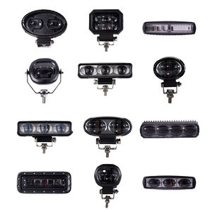 Lumière d'avertissement de zone rouge pour chariot élévateur à <span class=keywords><strong>LED</strong></span> ultra-lumineuse 10-80V Lampe de projection de ligne de sécurité pour équipement industriel d'entrepôt - Product Image 2