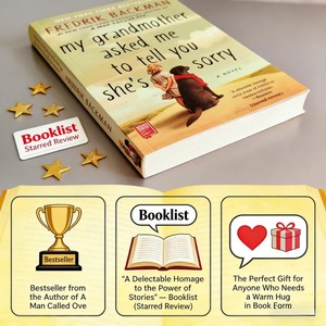 Mia nonna mi ha chiesto di dirti che è dispiaciuta, libro di narrativa contemporanea di Fredrik Backman - Product Image 3