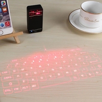 Clavier de projection virtuel sans fil portable Bluetooth pour téléphone, tablette Android, ordinateur portable, mini clavier laser