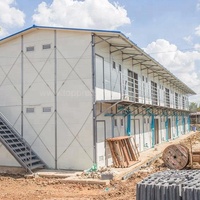 Kit duplex Appartement préfabriqué de luxe Béton Durable Estate K-Type Maison préfabriquée Labour Camp K Maisons à vendre au Ghana