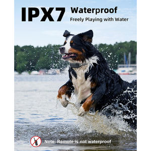 Электронный ошейник Bousnic для дрессировки собак, радиус действия 4000 футов, водонепроницаемый IP67, экологичный, контроль лая, звуковой сигнал, вибрация, безопасный, до 20 часов работы - Product Image 4