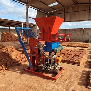 Máquina Manual Hidráulica de Alta Presión para Ladrillos de Arcilla Eco <span class=keywords><strong>Brava</strong></span> para el Mercado Africano - Product Image 2