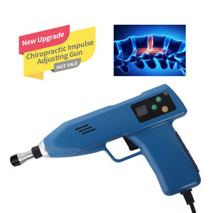 Instrument chiropratique Portable pistolet de réglage d'impulsion chiropratique 4 niveaux 10 têtes pistolet de Correction électrique - Product Image 3