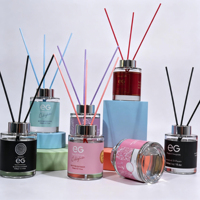 Diffuseur de parfum artisanal en verre écologique de 120 ml, parfum d'ambiance du Moyen-Orient, arôme arabe, osmanthus, jasmin, sans alcool