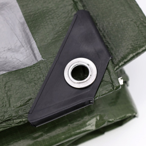 Lona de Polietileno Verde y Plateada de 130 g/m², Suministro Directo de Fábrica Jincang - Product Image 1