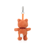 Porte-clés en peluche douce personnalisable, adorable et de haute qualité, en forme de renard, pour sac ou pendentif