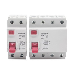 Disjoncteur miniature RCBO 63A 400V 6kA pour contrôle industriel - Product Image 4