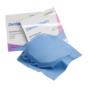 แผ่นยางกันน้ำลายทางทันตกรรม ลาเท็กซ์ ขนาด 6x6 นิ้ว รุ่น TA052 Zogear - Product Image 1