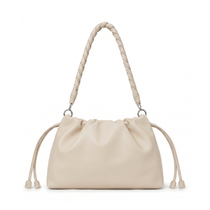 Sac à bandoulière messager pour femme, forme seau, à sangle unique, à porter sous le bras ou en bandoulière, avec cordon de serrage personnalisé - Product Image 5