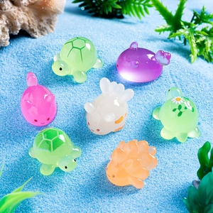 Miniature décorative en résine pour aquarium : <span class=keywords><strong>tortue</strong></span>, lièvre de mer, animaux marins, veilleuse, accessoire de décoration DIY - Product Image 4