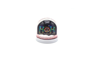 Custom Souvenir Photo Frame Kit Christmas Santa <strong>Snowman</strong> Plastic Water Snow <strong>Globe</strong> - Product Image 2
