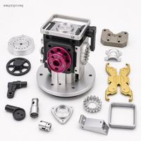 Pièces mécaniques robotiques personnalisées de précision, prototypage rapide, usinage CNC, composants de support d'engrenage pour articulation robotique, fabrication sur mesure