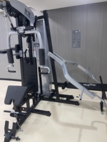 Machine de musculation tout-en-un Smith pour la maison, avec pile de poids en acier, pour exercices de jambes et bras, entraînement de force, musculation, usage domestique