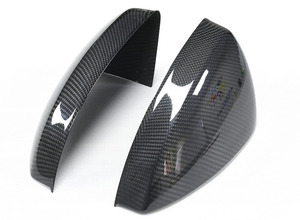 Calotte Specchietti Retrovisori in Fibra di Carbonio Secca con Fori Ausiliari per Audi TT TTS R8 2016-2025 - Product Image 4
