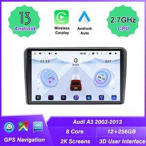 Android 13 UIS 7870 12 + 256GB 3D conducción dinámica en tiempo real GPS para coche para <span class=keywords><strong>Audi</strong></span> A3 8P S3 <span class=keywords><strong>RS3</strong></span> <span class=keywords><strong>2003</strong></span> -2013 unidad principal carplay - Product Image 2