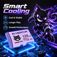 Pabrik Nandstor OEM Kartu SD TF 256GB 512GB 1TB Kecepatan Tinggi V60 U3 A2 Kartu Memori Video 4K untuk Kamera Camcorder Kamera Aksi Grosir