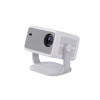 Projecteur de cinéma maison portable L18R WiFi 6 BT LCD Android 14 LED vidéo mini 1920x1080P 8K Full HD pour extérieur, musique et films
