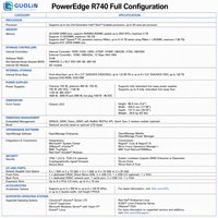 Serveur rack Dell PowerEdge R740 R740XD 2U d'occasion, entièrement testé avant expédition, avec garantie limitée et assistance technique