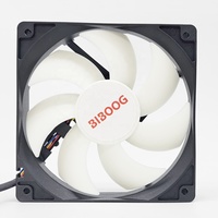Ventilateur de boîtier d'ordinateur BIBOOG de haute qualité, fabriqué en Chine, 120x120x25mm, 12V 4 broches, 12025 GF12P