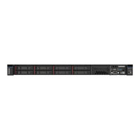 Server Lenovo bekas sistem berpikir SR630 V3 Cpu 4 dengan Server rak 1U DDR5 1100W dengan harga lebih rendah