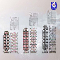 Puzzle de Garage de levage tridimensionnel automatique Vertical automatisé rotatif voiture intelligente prix du système de stationnement