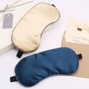 Double Sided Mulberry Silk Ice Pack Eye Mask Light Blocking Breathable For Adults And Students - Product Image 1
