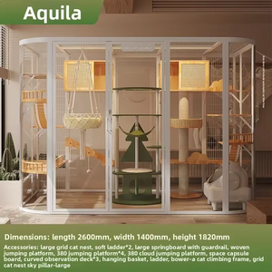 Cuccia per Gatti in Legno Desert Mirage Multi Cat Canyon, Design Paesaggistico Arido - Product Image 3