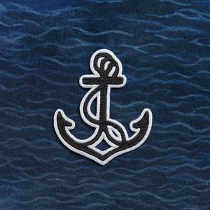 Eco Tote Bag with Anchor Point Embroidery Patch - Product Image 1