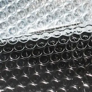 Silver Foil Insulation Fireproof Silver Foil Wrap Bubble Insulation For Roof Underlayment