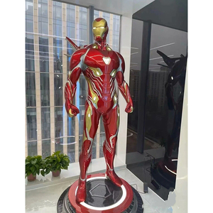 Venta de Fábrica: Estatuas de Personajes de TV y Cine de <span class=keywords><strong>Marvel</strong></span> Iron Man, Esculturas de Superhéroes de Fibra de Vidrio de Alta Calidad para Exhibición - Product Image 2