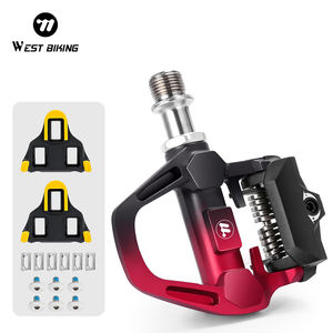 WEST BIKING Pedal <span class=keywords><strong>de</strong></span> bloqueo <span class=keywords><strong>de</strong></span> <span class=keywords><strong>bicicleta</strong></span> <span class=keywords><strong>de</strong></span> <span class=keywords><strong>eje</strong></span> <span class=keywords><strong>de</strong></span> titanio <span class=keywords><strong>de</strong></span> aleación <span class=keywords><strong>de</strong></span> aluminio Pedal <span class=keywords><strong>de</strong></span> ciclismo ajustable que ahorra trabajo para accesorios <span class=keywords><strong>de</strong></span> <span class=keywords><strong>bicicleta</strong></span> eléctrica - Product Image 1
