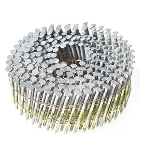 대량 구매 15 도 와이어 코일 손톱 공장 가격 코일 프레임 팔레트 코일 네일 철 ISO 링 생크 - Product Image 2