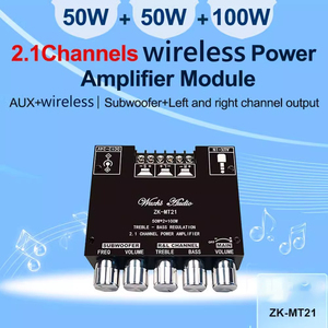 ZK-MT21 2.1 Kênh Bluetooth 5.0 Kỹ Thuật Số Khuếch Đại Công Suất Mô-đun 100W 2*50W Loa Siêu Trầm Âm Thanh Hội Đồng Quản Trị Âm Thanh Phụ Kiện Nhà Sản Xuất - Product Image 5