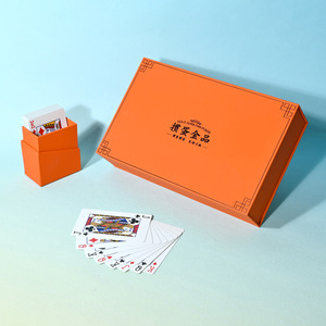 Cartes à jouer Guandan 62x87mm en papier couché, coins carrés, personnalisées pour jeux de cartes - Product Image 2