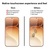 Protection d'écran en verre trempé de qualité supérieure 9H sans bulles pour Honor 600/600 Pro