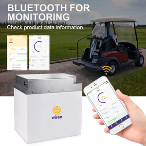 Batterie LiFePO4 Wiren W5150 51,2V 50Ah pour voiturette de golf Club Car EZGO Yamaha avec BMS Bluetooth 6000+ cycles -5 ° De la lettre C à la lettre 60 ° C - Product Image 3