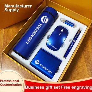 Luxury Notebook Pen Mouse Flash Drive Business Office Promotional <b>Gift</b> <b>Set</b> With Custom Logo Corporate <b>Gifts</b> - Product Image 3