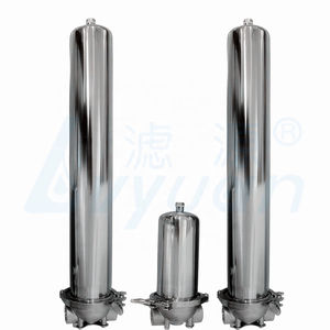 5 10 20 30 40inch Filter Cartridge SS304 316L Stainless Steel Single Element Filter Housing - Product Image 1