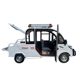 Mini Camioneta Eléctrica Ligera de 4 Plazas, Tracción Trasera, Batería de Litio, Nueva Llegada, Económica, Asientos de Cuero, Portaequipajes Metálico en el Techo Trasero - Product Image 2