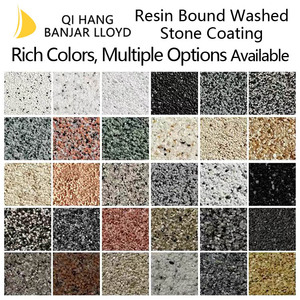 Universal Colored Crushed Stone Pebble Paint Wall Floor Water-Based Resin Washed Stone Gravel Batch Scraping Brush Application - Product Image 6