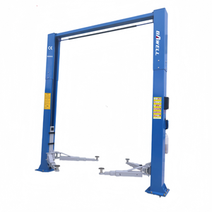 Elevador Hidráulico de 2 Postes para Autos, 5000 kg, de Alta Resistencia, para Reparación de Automóviles, Taller, <span class=keywords><strong>Centro</strong></span> de Servicio - Product Image 2
