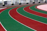 Piste d'athlétisme en caoutchouc, tapis de piste de course en caoutchouc, surface de sol en tartan, piste d'athlétisme FN-I-24061805