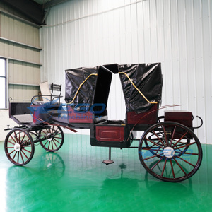 Chariot de transport spécial en métal noir, design citrouille, pour mariages et Noël, par le fabricant, modèle très demandé - Product Image 3